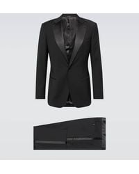 Giorgio Armani - Single-Breasted Virgin Wool Tuxedo - Lyst