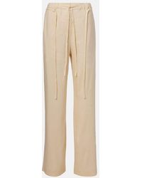 Proenza Schouler - Label Magnus Linen-Blend Straight Pants - Lyst