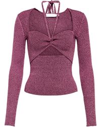 jonathan simkhai alexia sweetheart pullover