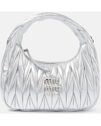 Miu Miu - Tote Wander Aus Matelasse-Leder - Lyst