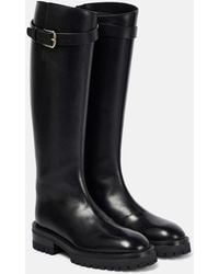Ann Demeulemeester - Nes Leather Knee-high Boots - Lyst