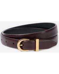 KHAITE - Luna Leather Belt - Lyst