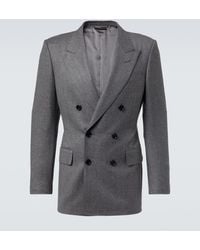 Tom Ford - Dyllan Double-Breasted Virgin Wool Blazer - Lyst