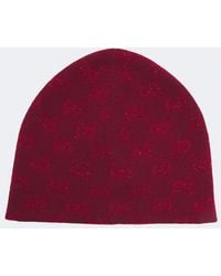 Gucci - Gg Jacquard Wool-Blend Lame Beanie - Lyst