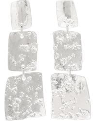 Max Mara Paste Earrings - Metallic
