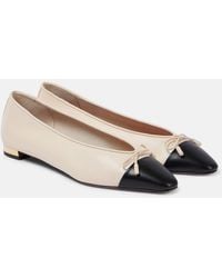 Aquazzura - Ballerines Gioia En Cuir - Lyst