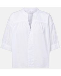 Velvet - Yuna Cotton Top - Lyst