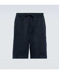Canali - Bermuda-Shorts aus Leinen - Lyst