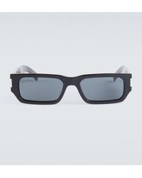 Saint Laurent - Sl 660 Rectangular Sunglasses - Lyst