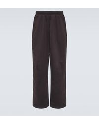 Balenciaga - Pantalon de survetement baggy en coton - Lyst
