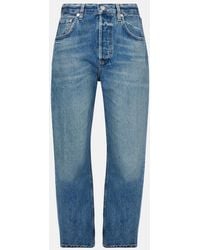 Citizens of Humanity - Dahlia Mid-Rise Straight Jeans - Lyst