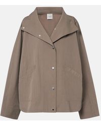 TOTEME - Oversized Cotton-Blend Jacket - Lyst