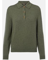 Loro Piana - Classic Cashmere Polo Sweater - Lyst