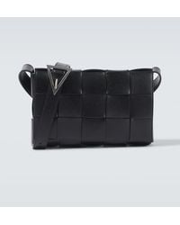 Bottega Veneta - Crossbody Bag Cassette Aus Leder - Lyst