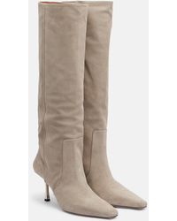 Paris Texas - Bettina 75 Knee-High Suede Boots - Lyst