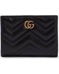 Gucci - Portacarte Gg Marmont - Lyst