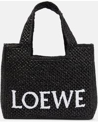 Loewe - Bolso shopper Small Font - Lyst