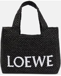 Loewe - Small Font Tote Bag - Lyst