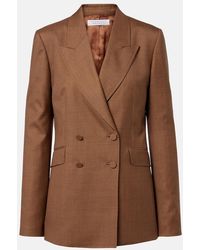 Gabriela Hearst - Angela Wool And Silk Blazer - Lyst