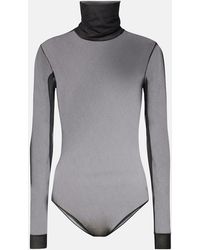 Maison Margiela - Turtleneck Bodysuit - Lyst