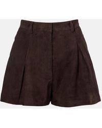 ROTATE BIRGER CHRISTENSEN - Shorts De Ante De Tiro Alto - Lyst