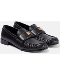 Givenchy - Loafers 4G aus Leder - Lyst