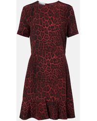 Stella McCartney - Minikleid Stella Iconics Aus Seiden-Cady - Lyst