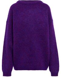 Pullover Legendia in lana e cashmereSportmax in Lana di colore Viola Donna Maglieria da Maglieria Sportmax 
