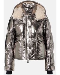 Moncler - Calaque Metallic-Effect Down Ski Jacket - Lyst