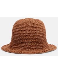 Magda Butrym - Crochet Cotton Bucket Hat - Lyst