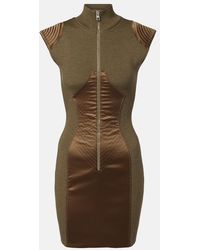 Jean Paul Gaultier - Wool-Blend Minidress - Lyst