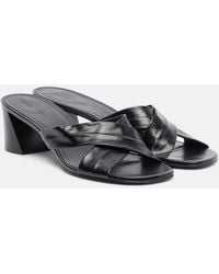 KHAITE - Liria 55 Leather Mules - Lyst