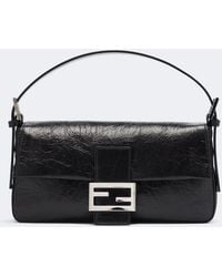 Fendi - Baguette Small Leather Shoulder Bag - Lyst