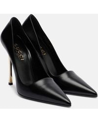 Gucci - Bombshell 120 Leather Pumps - Lyst