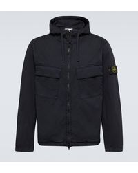 Stone Island - Veste Compass en coton melange - Lyst