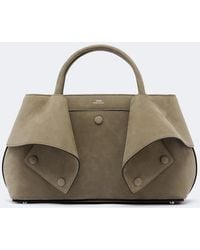 TOTEME - Mercer Small Leather Top-Handle Bag - Lyst