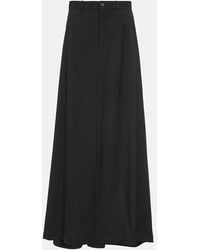 Balenciaga - Hybrid Wool Skirt With Pants - Lyst