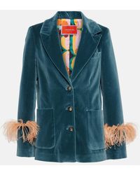 La DoubleJ - Blazer Keaton Con Ribete - Lyst