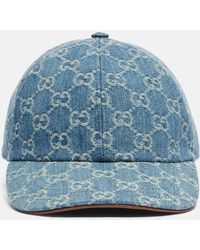 Gucci - Gg Cotton Canvas Baseball Cap - Lyst