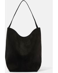 The Row - N/s Park Large Suede Tote Bag - Lyst