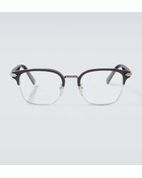 Dior - Eckige Brille Diorblacksuito S24U - Lyst