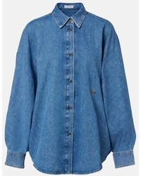 Loewe - Double L Denim Shirt - Lyst
