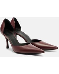 Magda Butrym - Verzierte Pumps Aus Leder - Lyst