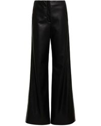 Moda Pantalones Pantalones de lana Dorothee Schumacher Pantal\u00f3n de lana negro elegante 