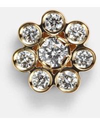 Sophie Bille Brahe - Bellis Single 18Kt Earring With Diamonds - Lyst