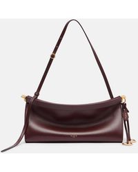 Alaïa - Le Click East West Medium Dark Red Bag - Lyst