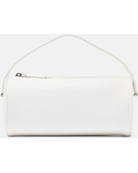 The Row - Round '90S Leather Shoulder Bag - Lyst