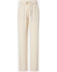 Isabel Marant - Honie Straight-Leg Crepe Pants - Lyst