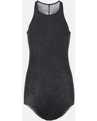 Rick Owens - Ribbed-Knit Cotton Tank Top - Lyst
