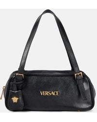Versace - Leather Shoulder Bag - Lyst